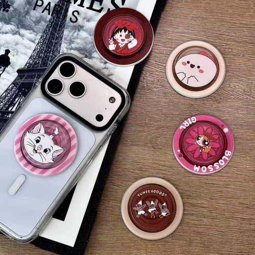 PPS泡泡骚平替磨砂磁吸气囊支架