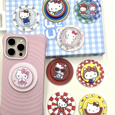 HelloKitty凯蒂猫磁吸支架手机