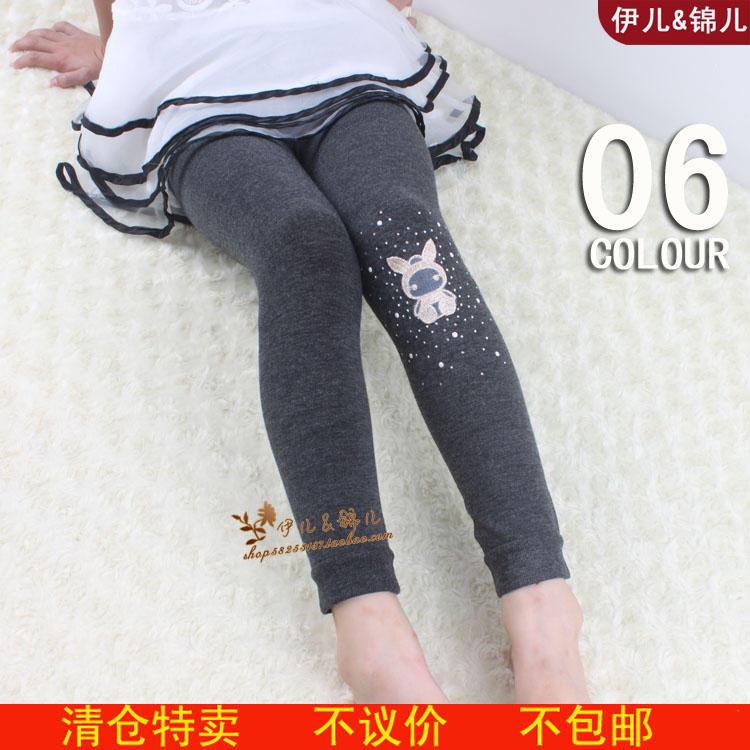 秋冬款不起球女童打底裤子