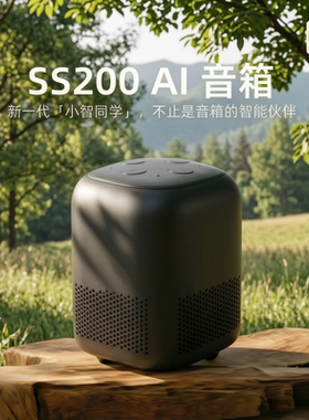 涂鸦智能AI音箱SS200小智同学音响英文问答对话聊天红外遥控家电