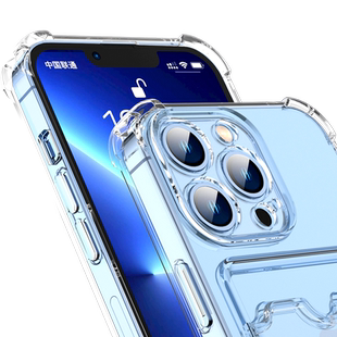 卡包放照片适用苹果13手机壳钢化膜iphone12pro业主卡14保护套ipone11软壳promax透明14plus全包pormaxs防摔