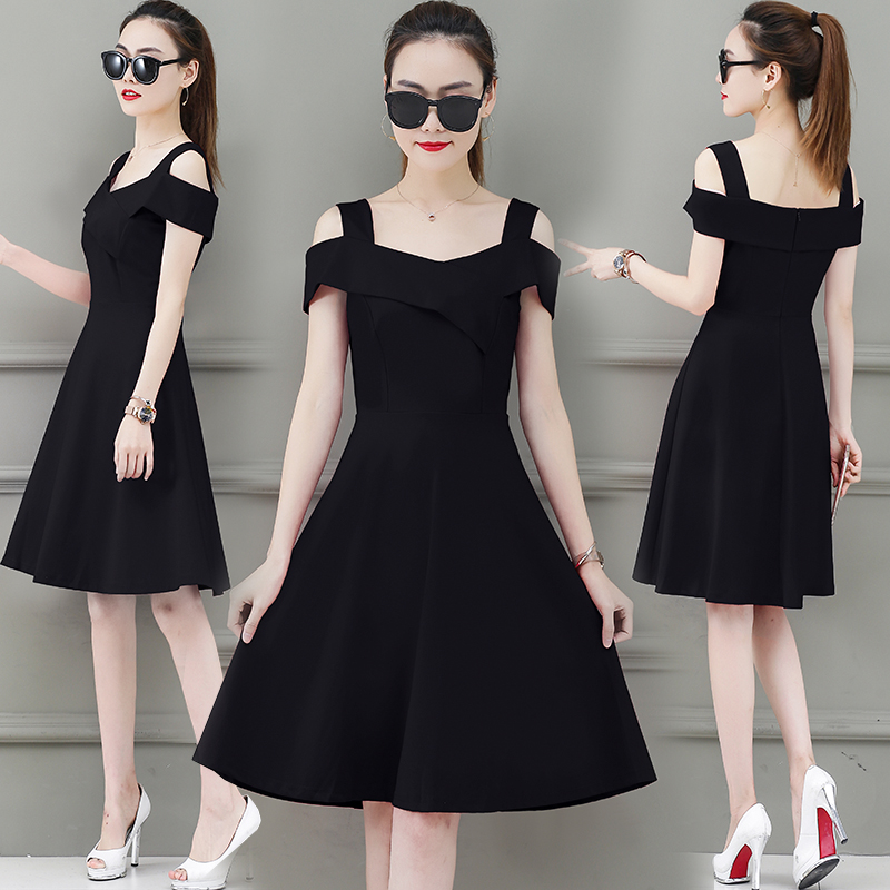 Sexy suspender dress 2021 summer new women's clothing Korean version shows temperament