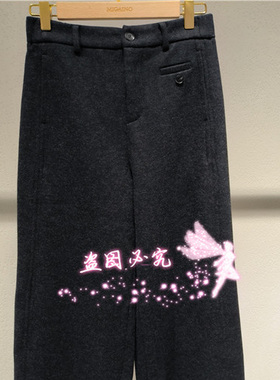 现货正品 MIGAINO 曼娅奴2025冬款MP42BC005羊毛裤子2色898