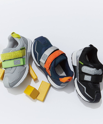 IFME日本儿童运动鞋2025春秋季新款男女童网面透气防滑校园鞋