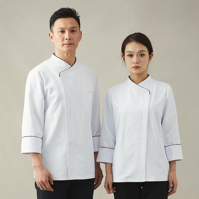 范妮采斯厨师服白西点蛋糕师服