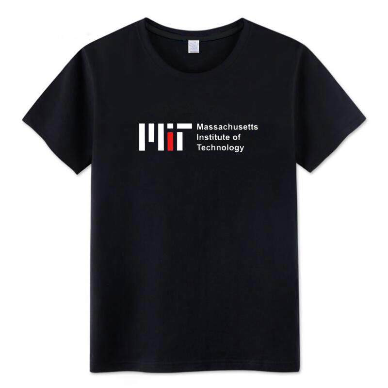 美国名校MIT麻省理工大学校服短袖男女留学生纪念T恤纯棉衣服夏季