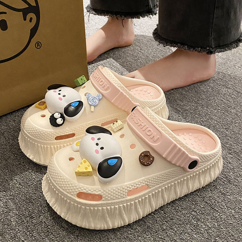 舒适外穿凉拖鞋韩版女踩屎感