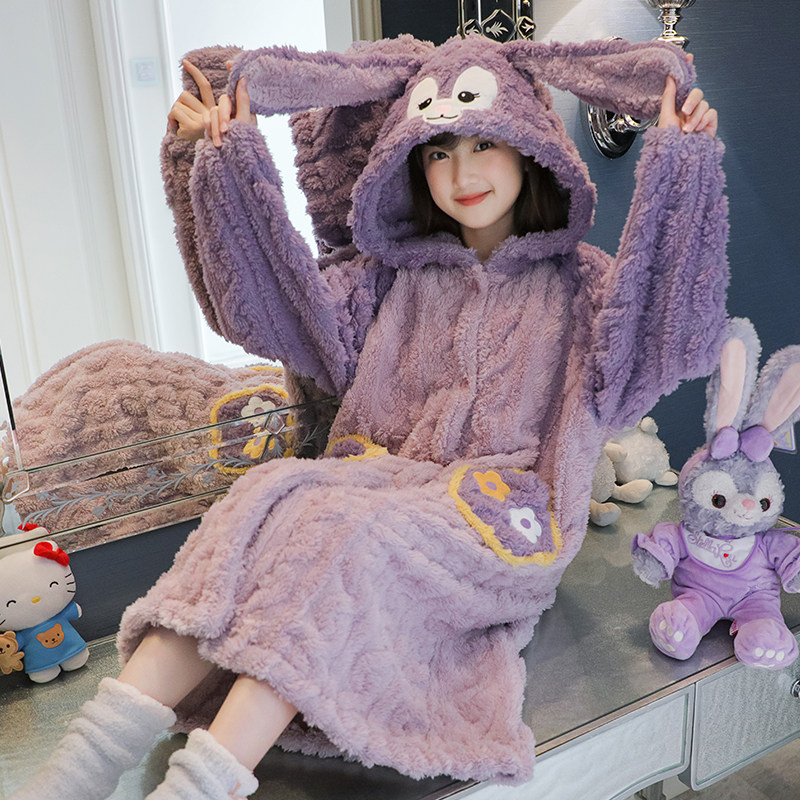 女童睡袍KEWCLOTH浴袍