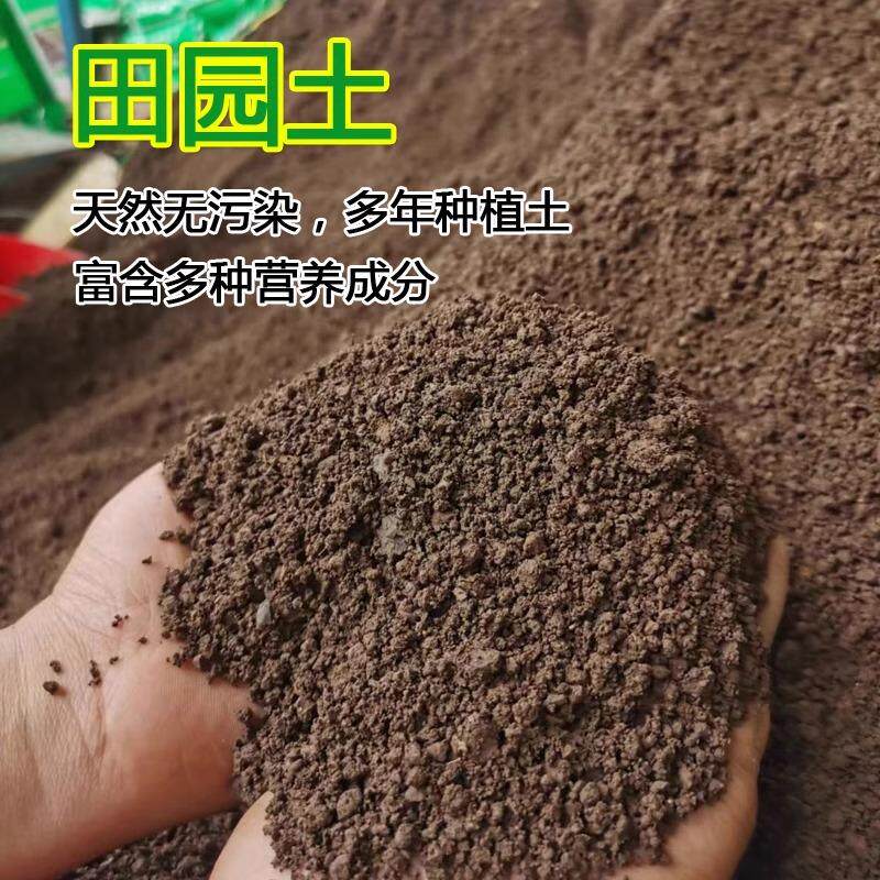 优质田园泥土黑土种菜专用普通种植土壤盆栽通用土栽树营养花盆景