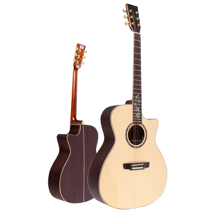 Nightwish拉维斯N-1500D/3000D/DC/GAC全单民谣琴木吉他40/41寸