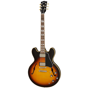 Gibson吉普森ES-335 Satin/Figured摇滚345 F孔Supreme爵士电吉他