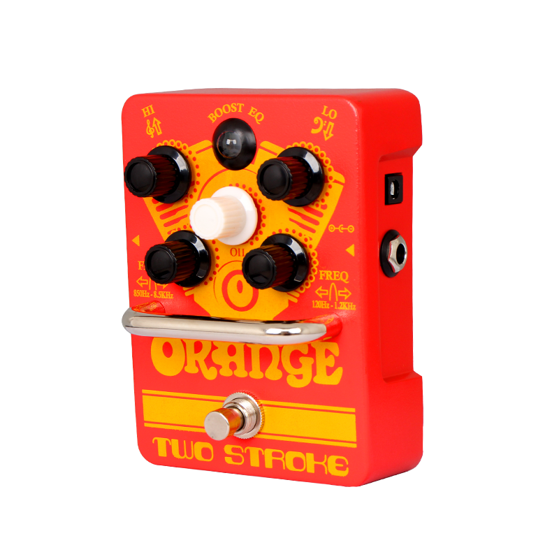 Orange橘子Two Stroke Boost推子激励均衡电吉他电贝司单块效果器