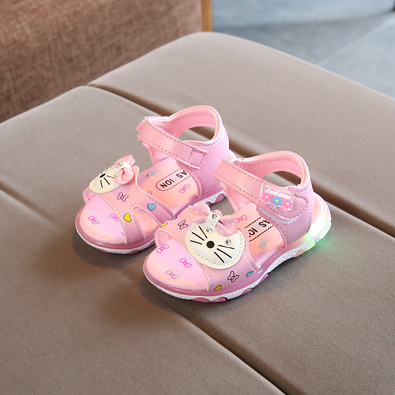 summer Female baby shoes 1-2-3 The little girl sandals soft sole non-slip girl Princess Sandals Korean Edition Childrenin the Shoes/Baby Shoes/Parent-child shoes , Toddler shoes/Baby shoes before step  category - from Buy2taobao.com to provide professional Taobao agent buy service