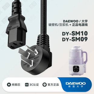 大宇破壁机SM10豆浆机全自动迷你非静低噪音榨汁配件充电线电源线
