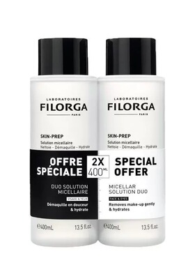 法国Filorga菲洛嘉 赋活洁肤卸妆水 全新升级版 400ml