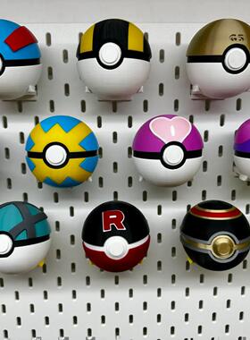 兼容宜家SKADIS斯考迪斯 金属方孔圆孔洞洞板配件精灵球支架