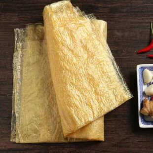 农家手工豆腐皮腐衣干货油豆皮正宗腐皮肉卷客家特产梅州兴宁五华