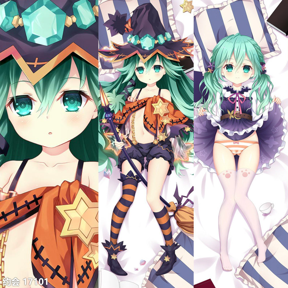 镜野七罪等身抱枕 约会大作战原创同人动漫周边二次元靠枕 初音社