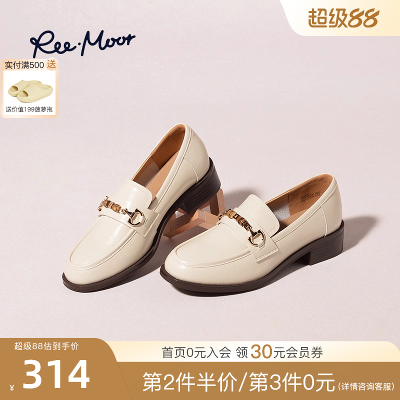 REEMOOR英伦乐福鞋复古单鞋