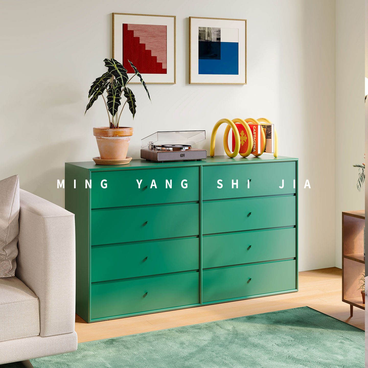 名扬世佳实木现代简约