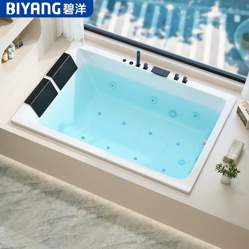 亚克力双人浴缸嵌入式网红浴盆