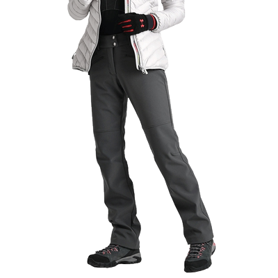 奔流春装女式保暖防风新品软壳裤