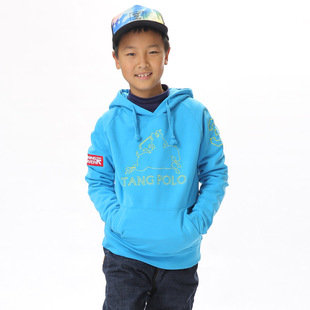 RUNNING RIVER奔流 马球定制版纯棉连帽儿童款滑板卫衣帽衫H4250L