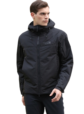 奔流男式登山城市户外运动棉服