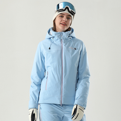 RUNNING RIVER奔流女士短款时尚纯色拼接滑雪服上衣双板外套A4022