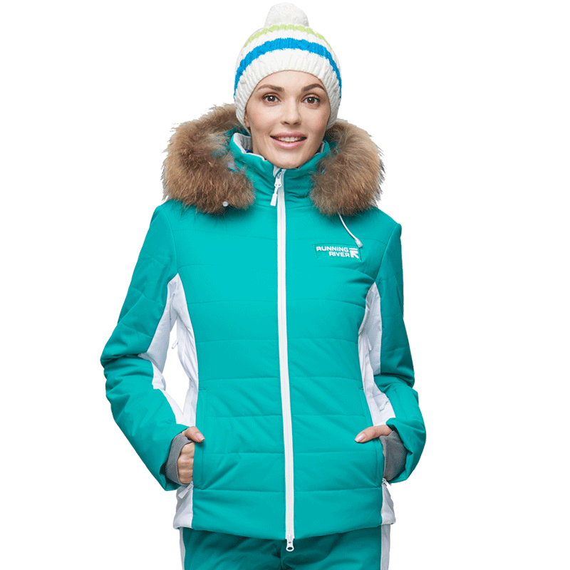 RUNNING RIVER奔流女式加厚防风保暖修身版双板滑雪服上衣N6410