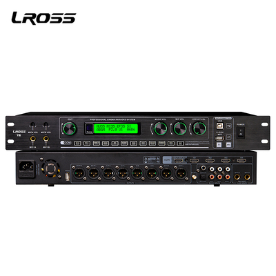 美国LROSS Y8家庭KTV前级HDMI三进一出支持5.1 7.1解码影K解码器