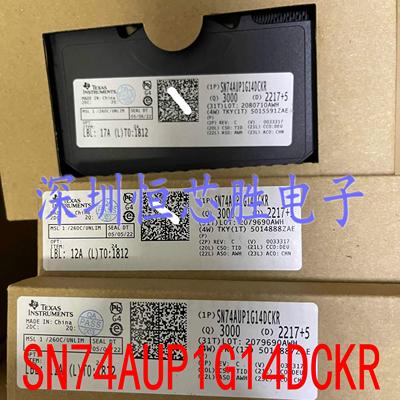 SN74AUP1G14DCKT 240 1T32DBVR 34DCKR 50DBV 79DBVT 80DCK 08 17