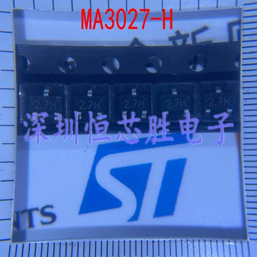 PANASONIC MA3027-H MA3027H SOT-23 丝印 2.7H 全新原装 可直拍