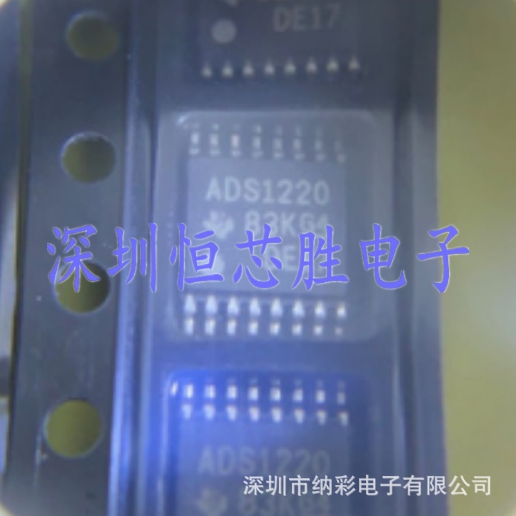 原厂供应ADS1220IPWR高精度模数转换器芯片TSSOP16全新原装现货