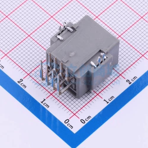 MX34E08NF1 JAE日本航空 原装汽车连接器 2.2mm 8P弯脚插座可直拍