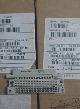 254926【DIN C2 48POS F PFIT 2.9MM CL2】原装热卖现货
