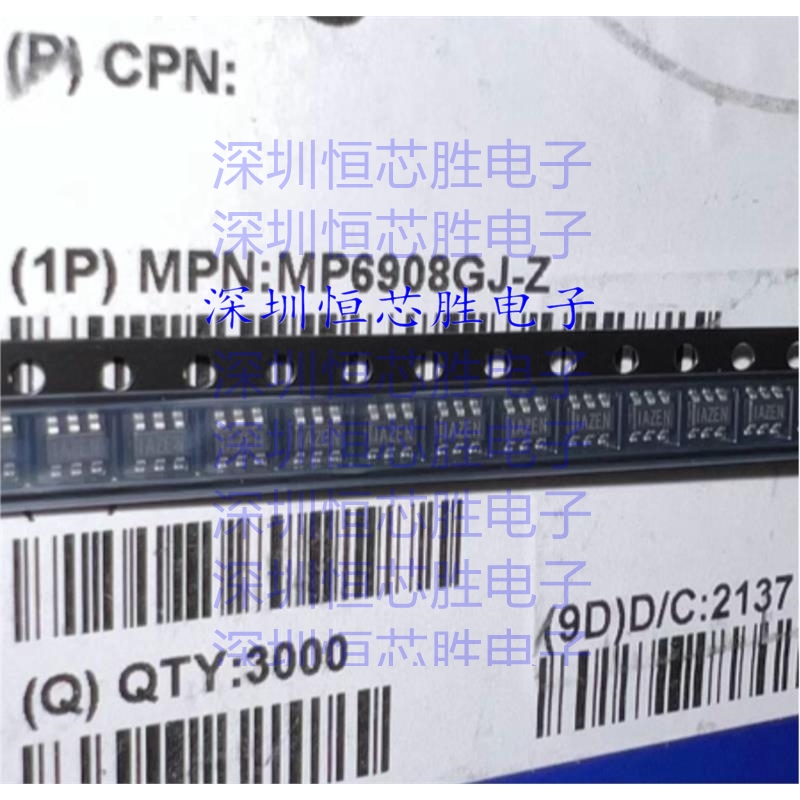 原厂供应MP6908GJ-Z 开关控制器 封装SOT23-6 全新原装IC