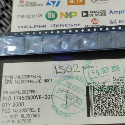 HD74LS02FPEL深圳原装现货正品支持 ic元器件BOM表配单