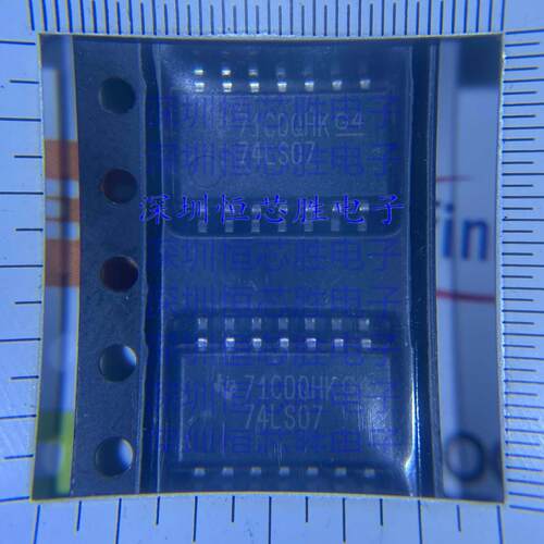 SN74LS07NSR 丝印74LS07 封装SOP14-5.2中体贴片 全新原装可直拍