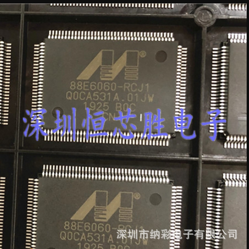 原厂供应88E6060-B0-RCJ1I000交换机芯片QFP-128全新原装正品现货