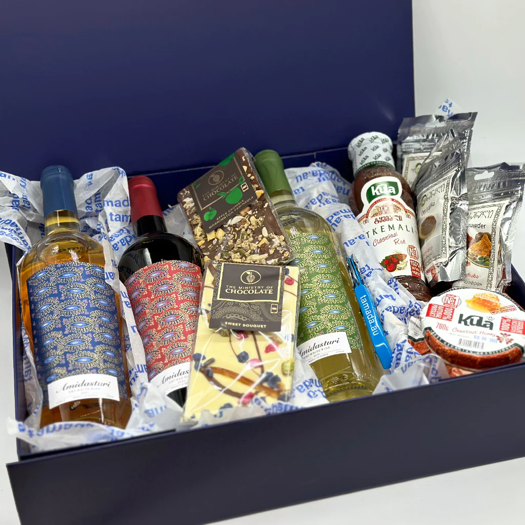 格鲁吉亚云山之藤陶罐葡萄酒红酒白葡萄酒橙酒750ML晚红蜜白羽