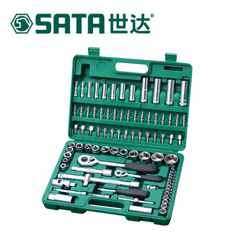 世达09013  86件套汽修汽保组合组套棘轮套筒扳手汽车工具套装