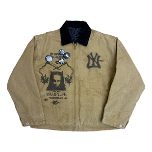 RAINMAKE | CARTI YVL OPIUM棉服夹克J97 水洗短宽外套 复古