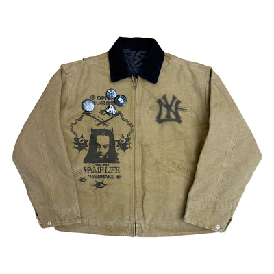 RAINMAKE | CARTI YVL OPIUM棉服夹克J97 水洗短宽外套 复古