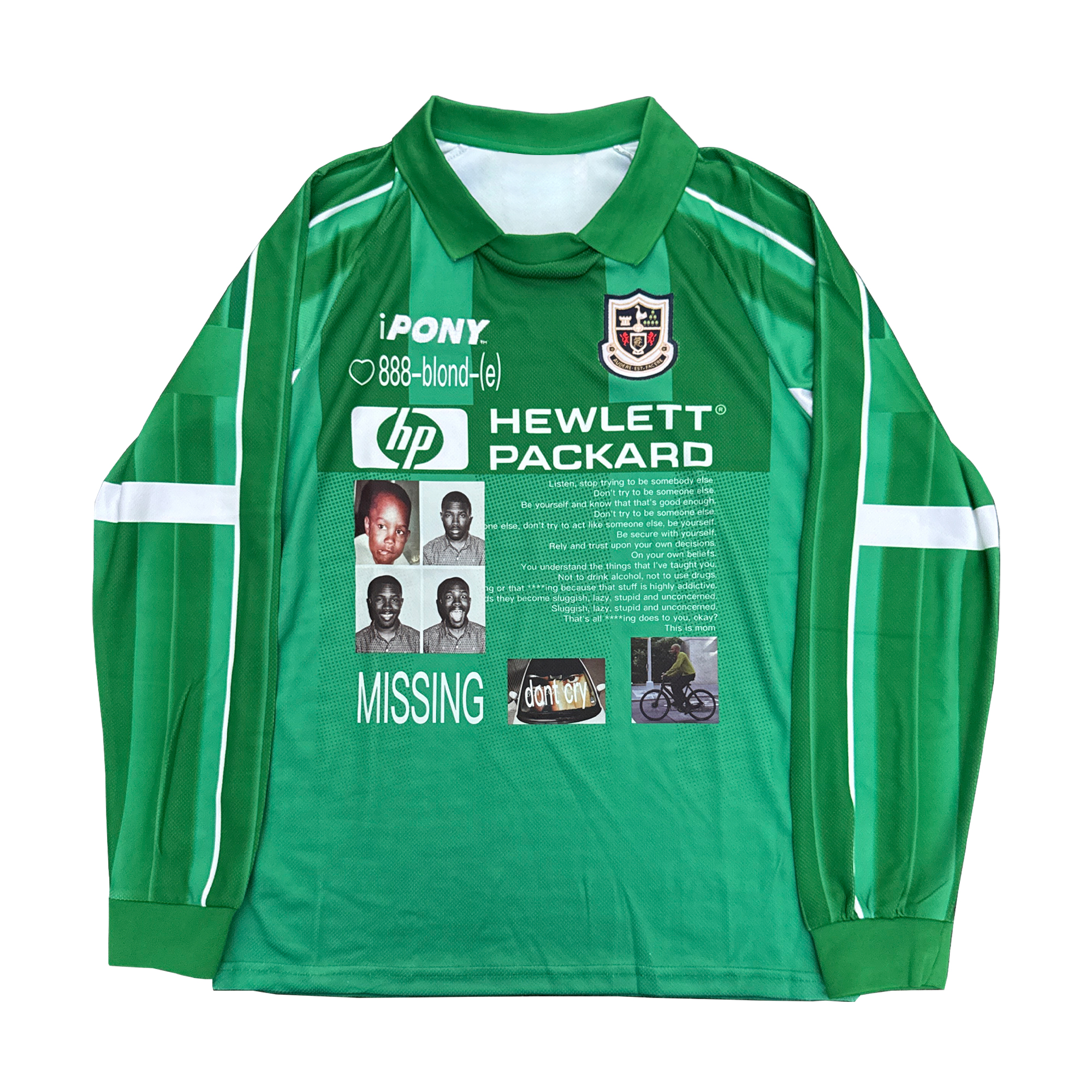 RAINMAKE | 原创 FRANK OCEAN 球衣REMAKE blonde复古 blokecore