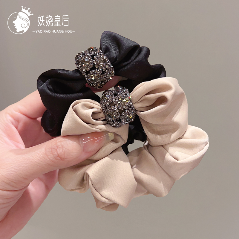 妖娆皇后布艺时尚气质发圈