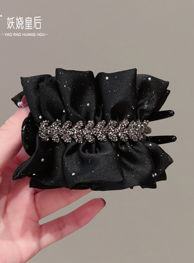 东方之珠 [诗悦] 满天星细闪精致时尚丸子夹麦穗马尾夹女发夹发饰