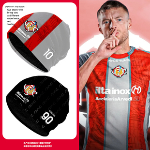 25-26赛季意甲克雷莫纳队瓦尔迪足球迷服包头帽子男女保暖套头帽