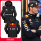 红F1牛车队服维斯塔潘同款 赛车服车迷冲锋衣夹克男女外套 方程式