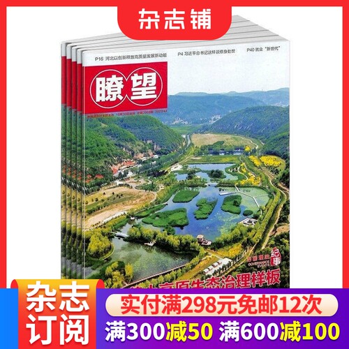 瞭望杂志全年订阅杂志铺